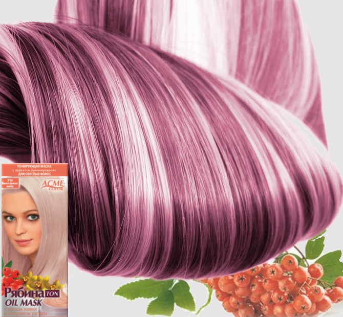Mask Toner Pink For Blond Or Bleached Hair 30ml