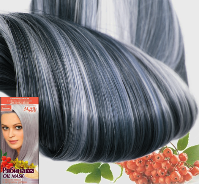 Rowan Berry Hair Mask Toner Platinum 30ml